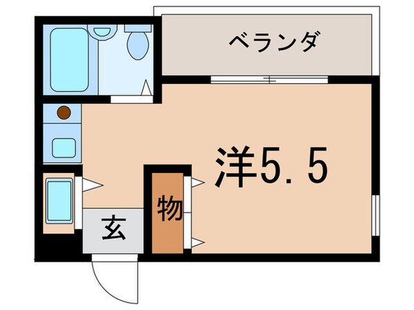 ロイヤルメゾン西宮北口１１の物件間取画像